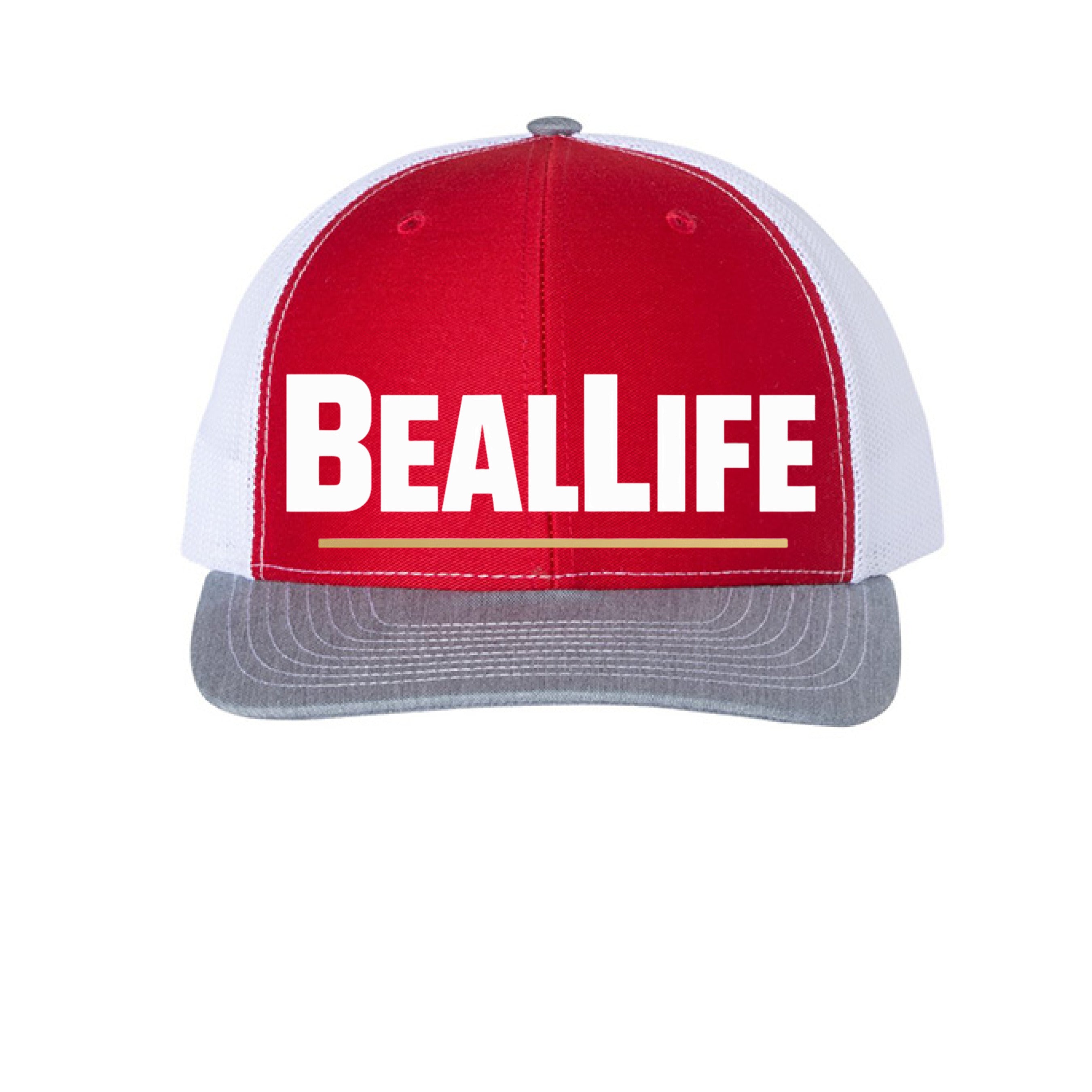 Red/ White/ Heather Grey - FRONT